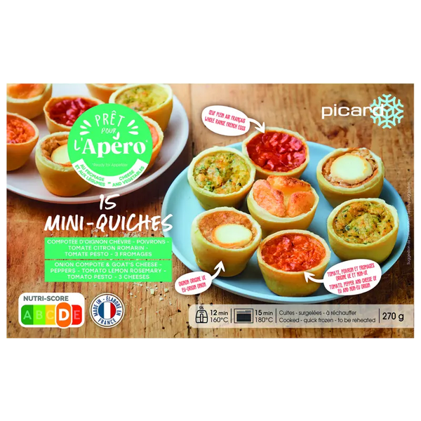 Picard 15 Mini Quiches