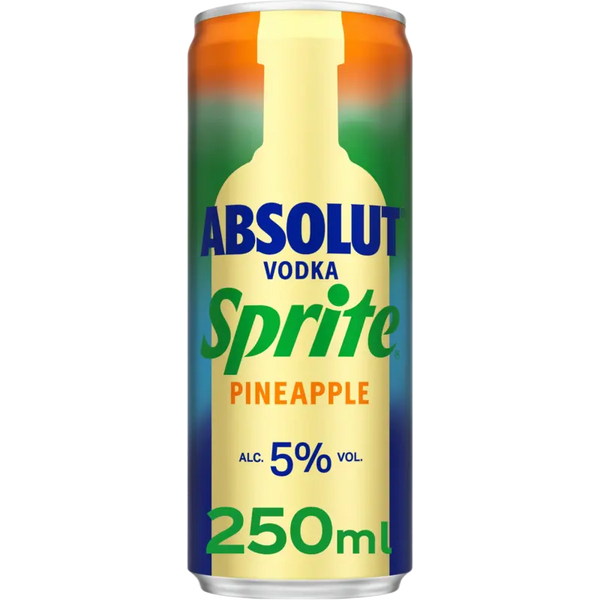 Absolut Vodka Sprite Pineapple