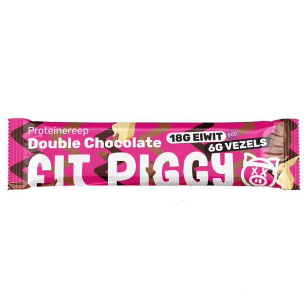 Fit Piggy Protein Bar Double Chocolate