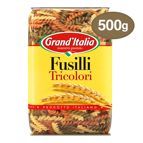 Grand' Italia Three-Color Spiral Pasta