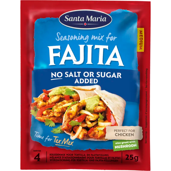 Santa Maria Fajita spice blend without salt or sugar