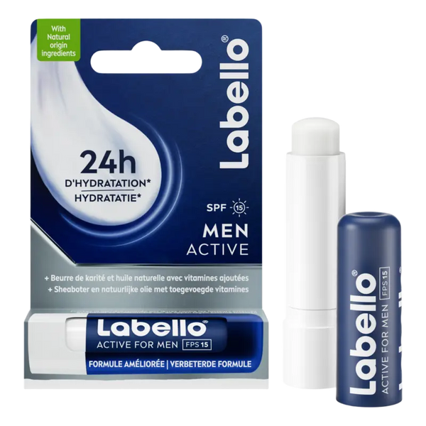 Labello Men active lippenbalsem