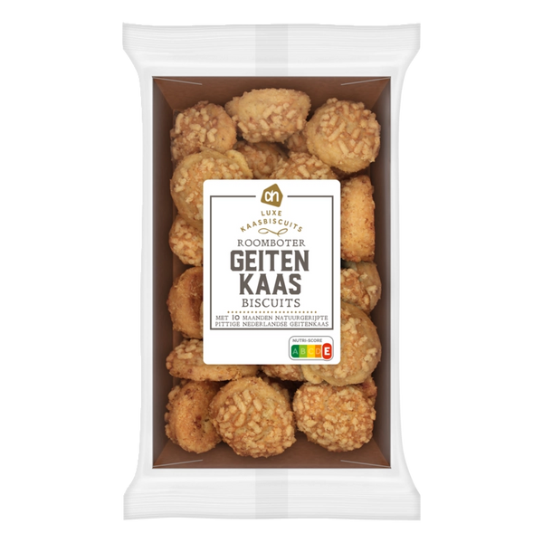 Excellent Roomboter geitenkaas biscuits