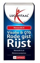 Lucovitaal Visolie & Q10 rode gist rijst capsules