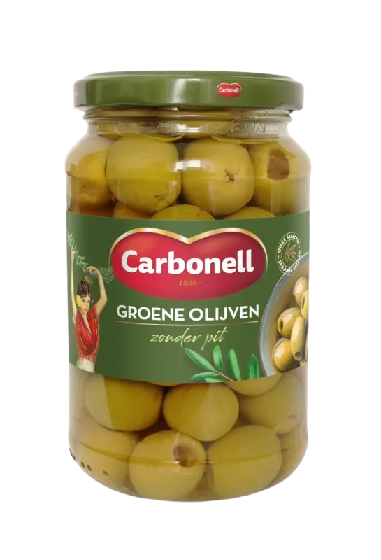 Carbonell Groene olijven zonder pit