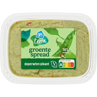 Terra Groentespread doperwten pikant