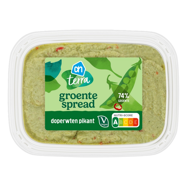 Terra Gemüsestreichcreme Erbsen pikant