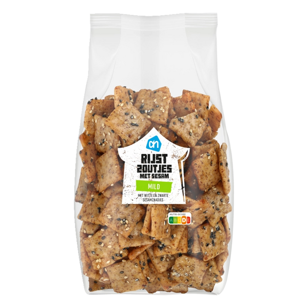Rijstzoutjes met sesam mild