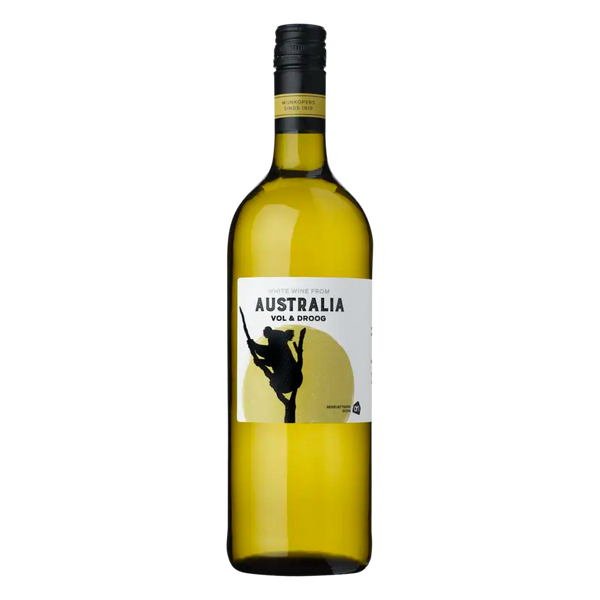 Volle & trockene australische Hauswein weiß
