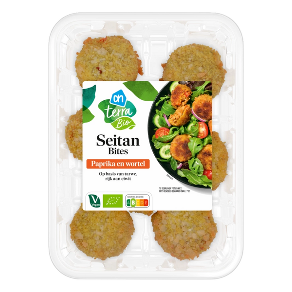 Terra Bio seitan bites paprika en wortel