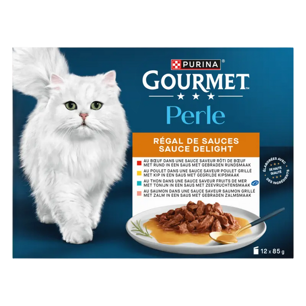 Gourmet Perle sauce delight rund kip tonijn zalm