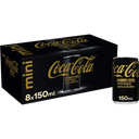 Coca-Cola Zero caffeine-free zero sugar mini 8-pack