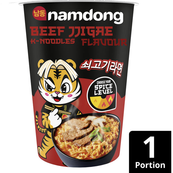 Namdong Beef jjigae k-noodles flavour