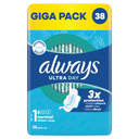 Always Ultra Tag Normal Flügel Monatsbinde Giga