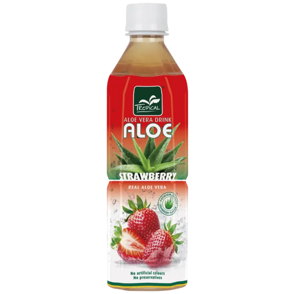 Tropische Aloe Vera Erdbeere