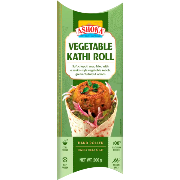 Ashoka Gemüse-Kathi-Rolle