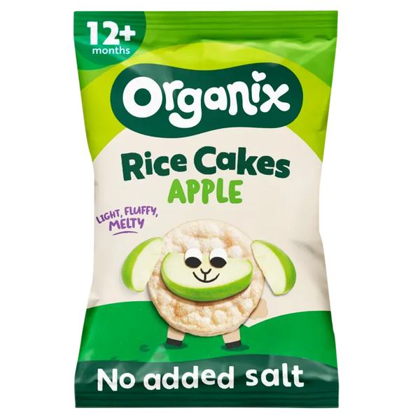Organix Apple Rice Cake Clouds 7m+