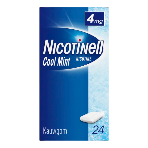 Nicotinell Cool mint nicotine kauwgom 4mg