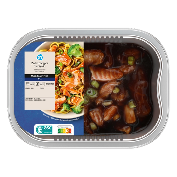 Ofengericht Lachs in Teriyaki-Sauce