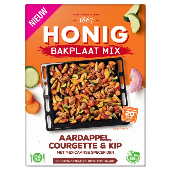 Honig Mix Potato, Zucchini & Chicken