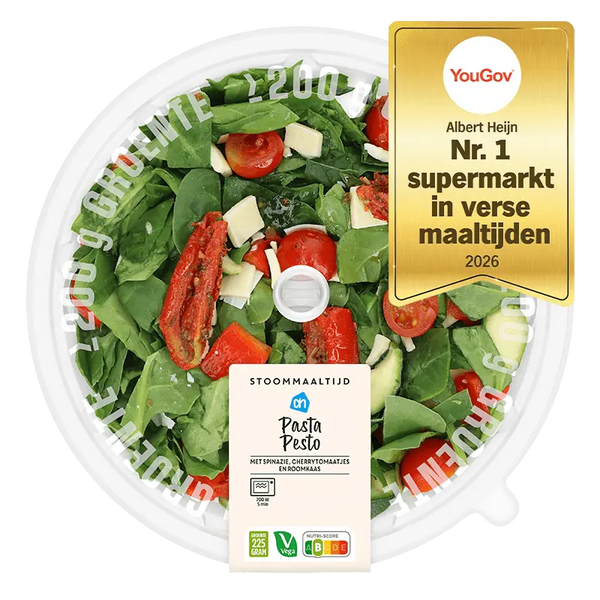 Dampfgericht Pasta Pesto