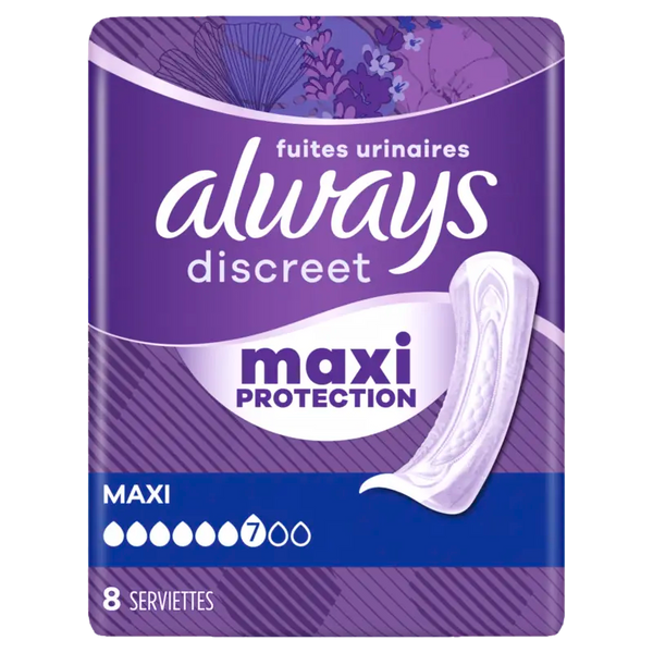 Always Discreet maxi protection inlegkruisjes