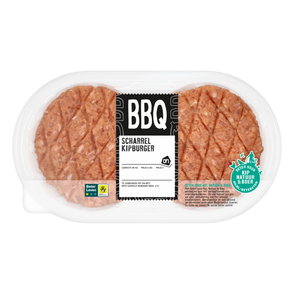 Freiland-Hähnchenburger 4 Stück