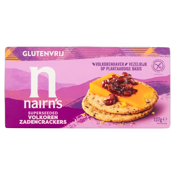 Nairn's Whole Grain Seed Crackers Gluten-Free