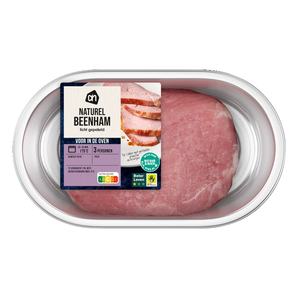 Voor in de oven beenham naturel