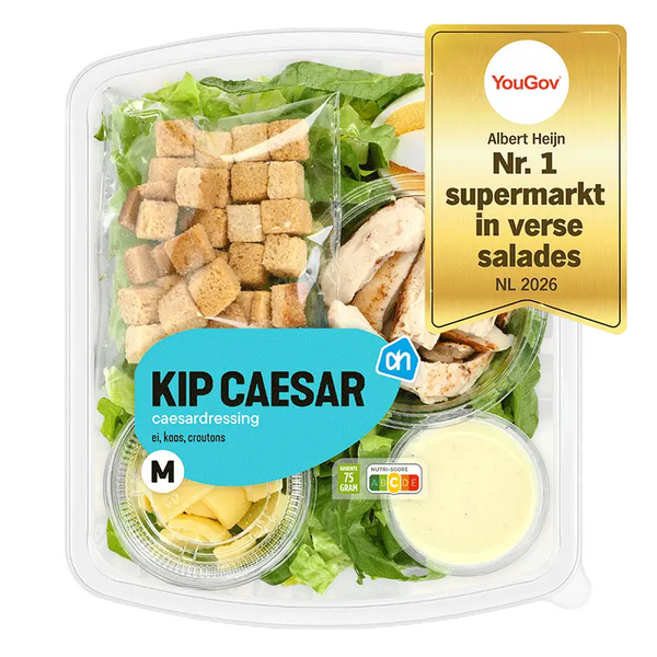 Lunchsalade kip caesar