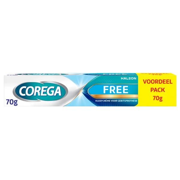 Corega Free Haftcreme für Zahnprothesen Vorteilspack