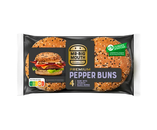 Mr. BigMouth Black pepper buns