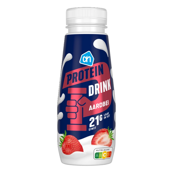 Strawberry protein drink