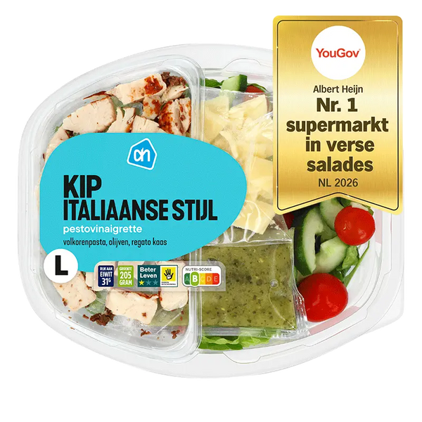 Maaltijdsalade Italiaanse kip