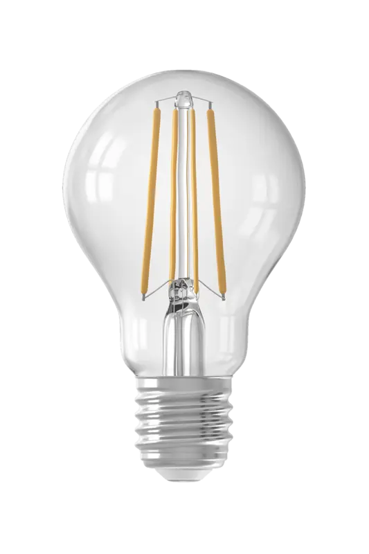Majestätische LED-Glühbirne Standard klar E27 75W dimmbar