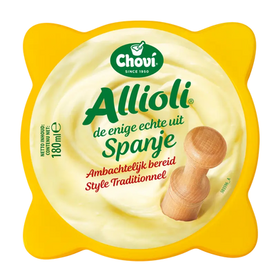 Garlic mayonnaise, butter