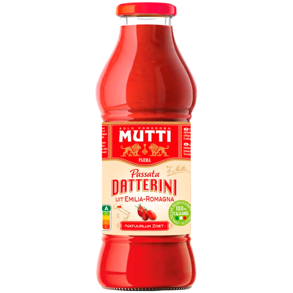 Mutti Passata Datterini sieved tomatoes