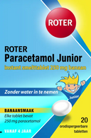 Roter Paracetamol junior 250 mg smelttabletten