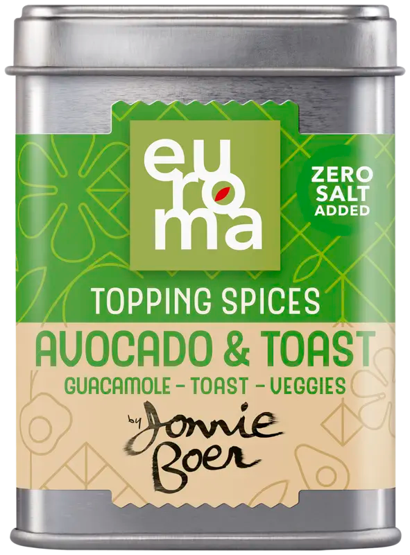 Euroma Topping Avocado & Toast by Jonnie Boer