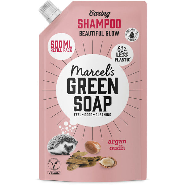 Marcel's Green Soap Argan & oudh shampoo refill
