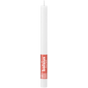 Bolsius Dinerkaars rustiek wit 27cm
