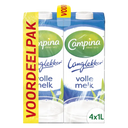 Campina Langlekker volle melk voordeel 4-pack