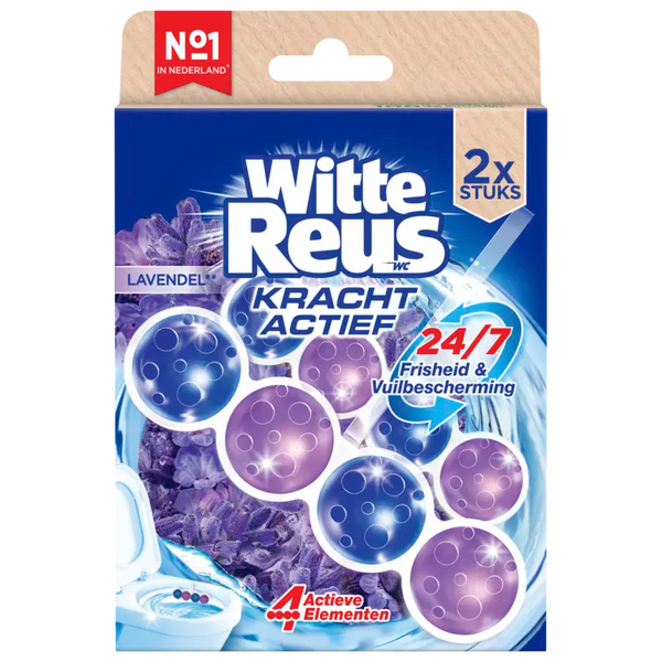 Witte Reus Toiletblok kracht actief lavendel