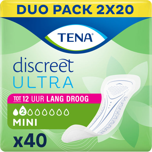 Tena Discreet mini duo pack
