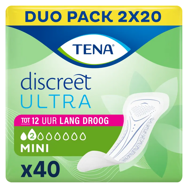 Tena Discreet mini duo pack