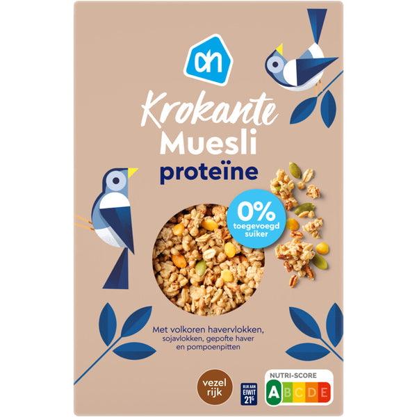 Krokante muesli proteine