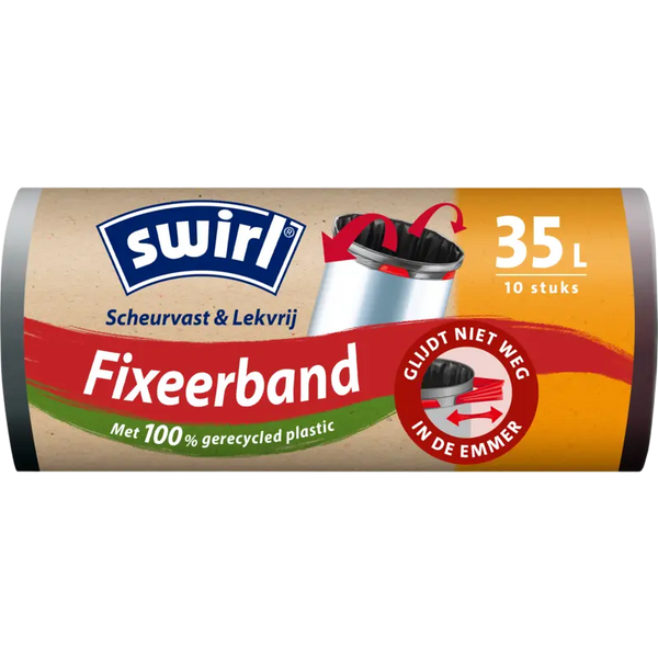 Swirl Afvalzakken fixeerband 35 liter