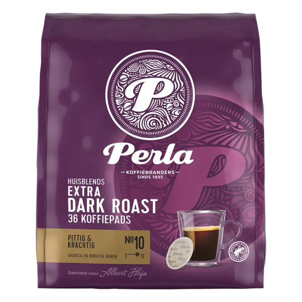 Perla Huisblends Extra dark roast koffiepads