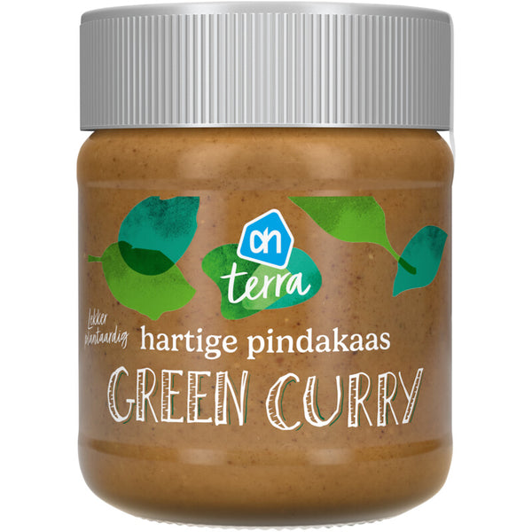 Terra Hartige pindakaas green curry
