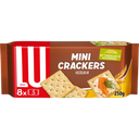LU Mini crackers tarwebloem en volkorenmeel